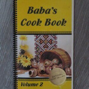BABA'S Cook Book Vintage Spiral Bound Ukrainian/Canadian (K592)